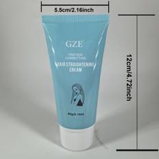 TEMU Professional Strength Protein Correcting Hair Straightening Cream: Salon-quality Results For Silky, Straight Hair - Heat Protectant And Keratin Infused Formula