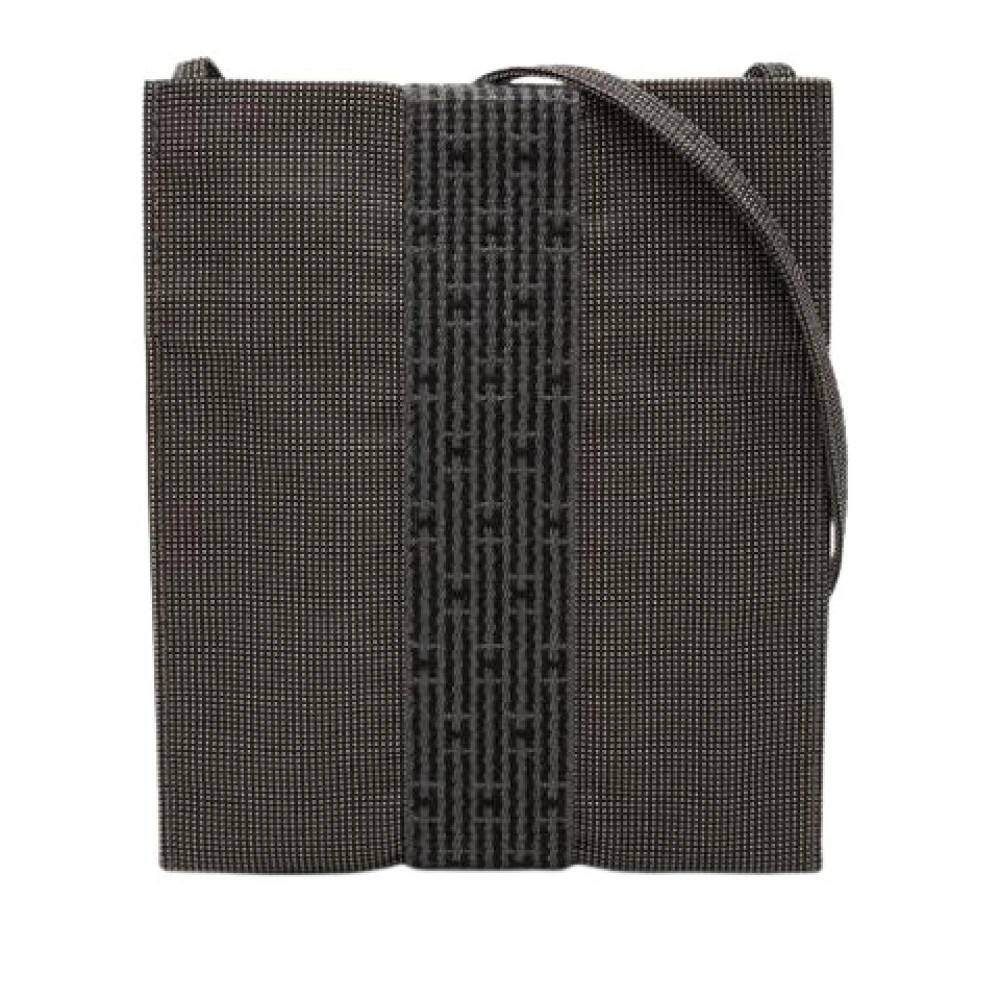 Hermès Vintage Pre-owned Herline Pochette - Vintage - Dame - Grå - ONE SIZE - Uld