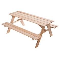 Nordic Play, Bord-/bænkesæt, natur (På lager i butik)