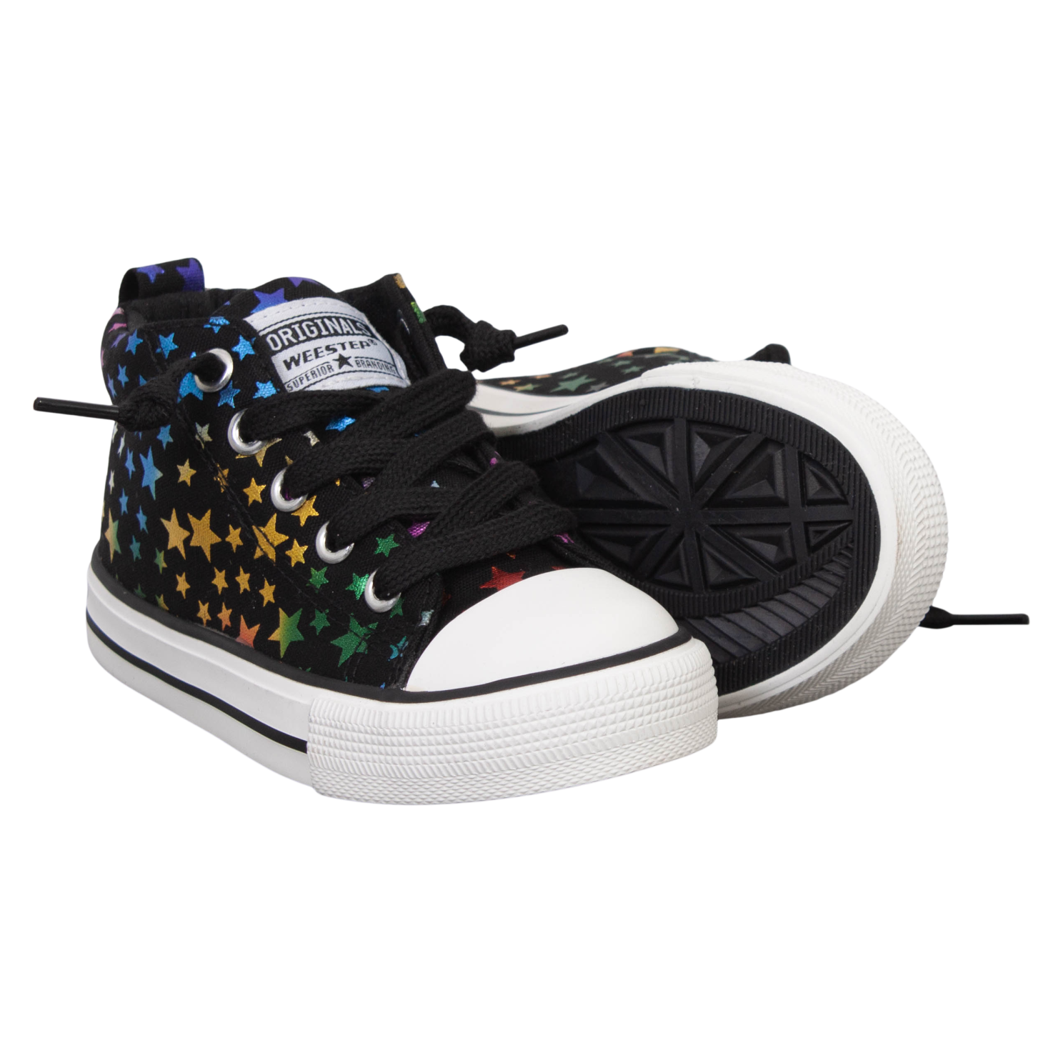 Weestep Børne Sneakers - Black Star - 27