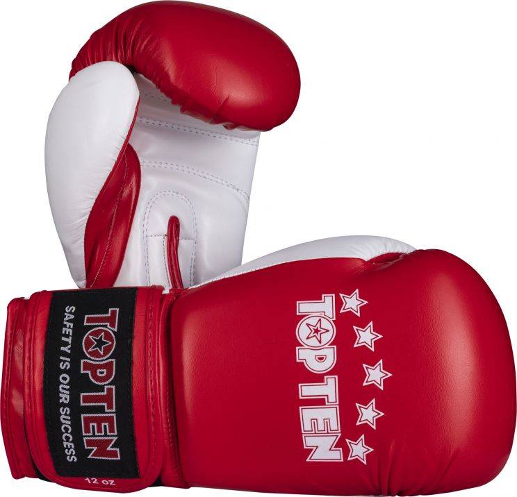 Top Ten boksehandsker "NK II" Red 10 oz