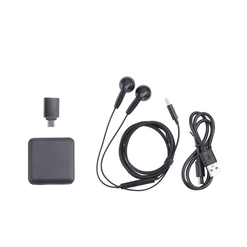 160H 800MAh Long Endurance Intelligent Voice Control Noise Reduction Segmented Recording Training Recording Pen,32GB