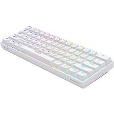 Savio WHITEOUT X2 OUTEMU Peach Silent Mechanical Keyboard, Hot Swap