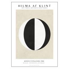 Poster Hilma af Klint Black White 50x70 cm