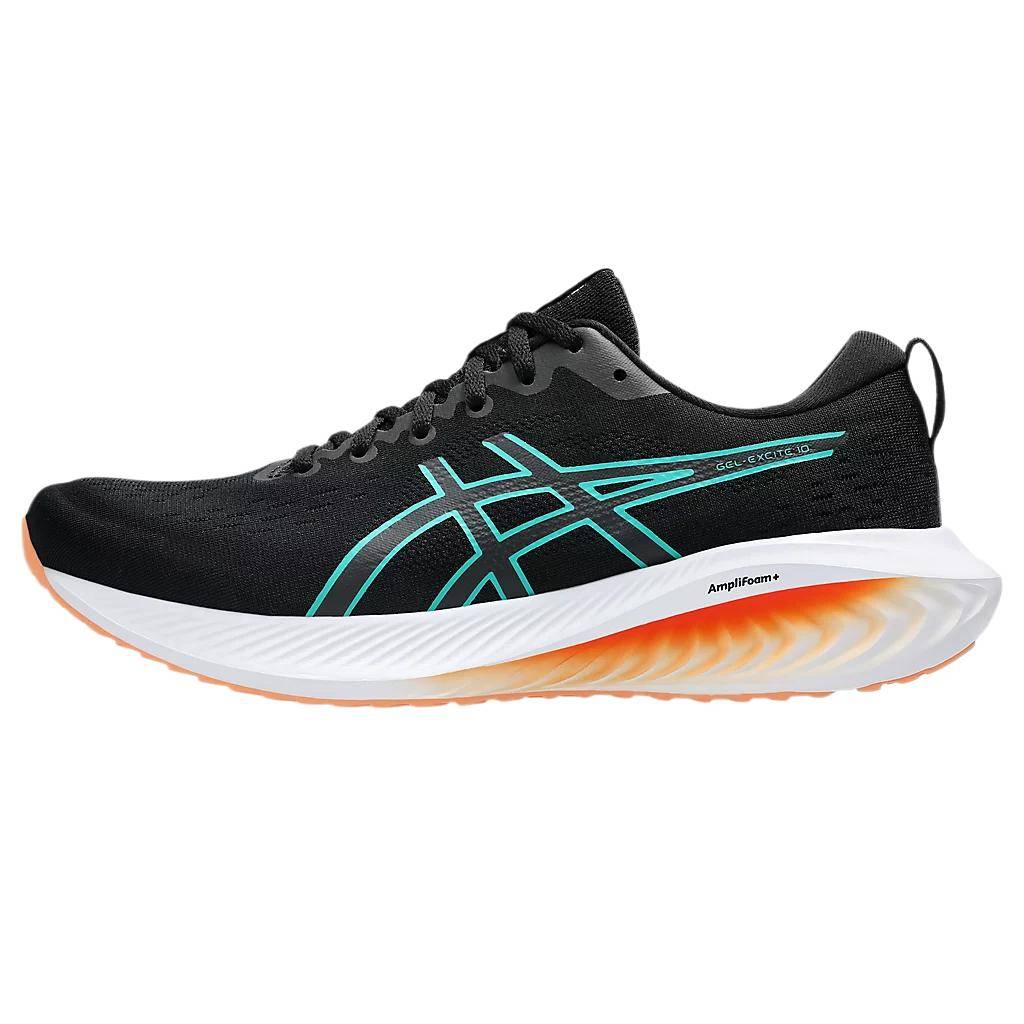 Asics Gel-Excite 10 Bekväma Hållbara Lågskurna Löparskor Herr Löparskor Svart 1011B600-011 39