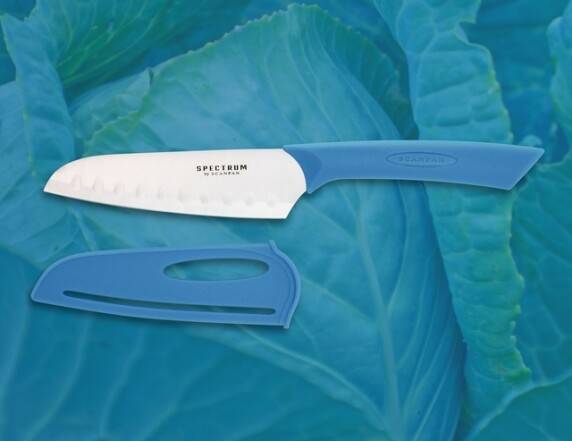 12,5 cm Santokukniv; Silverlake blue; Spectrum