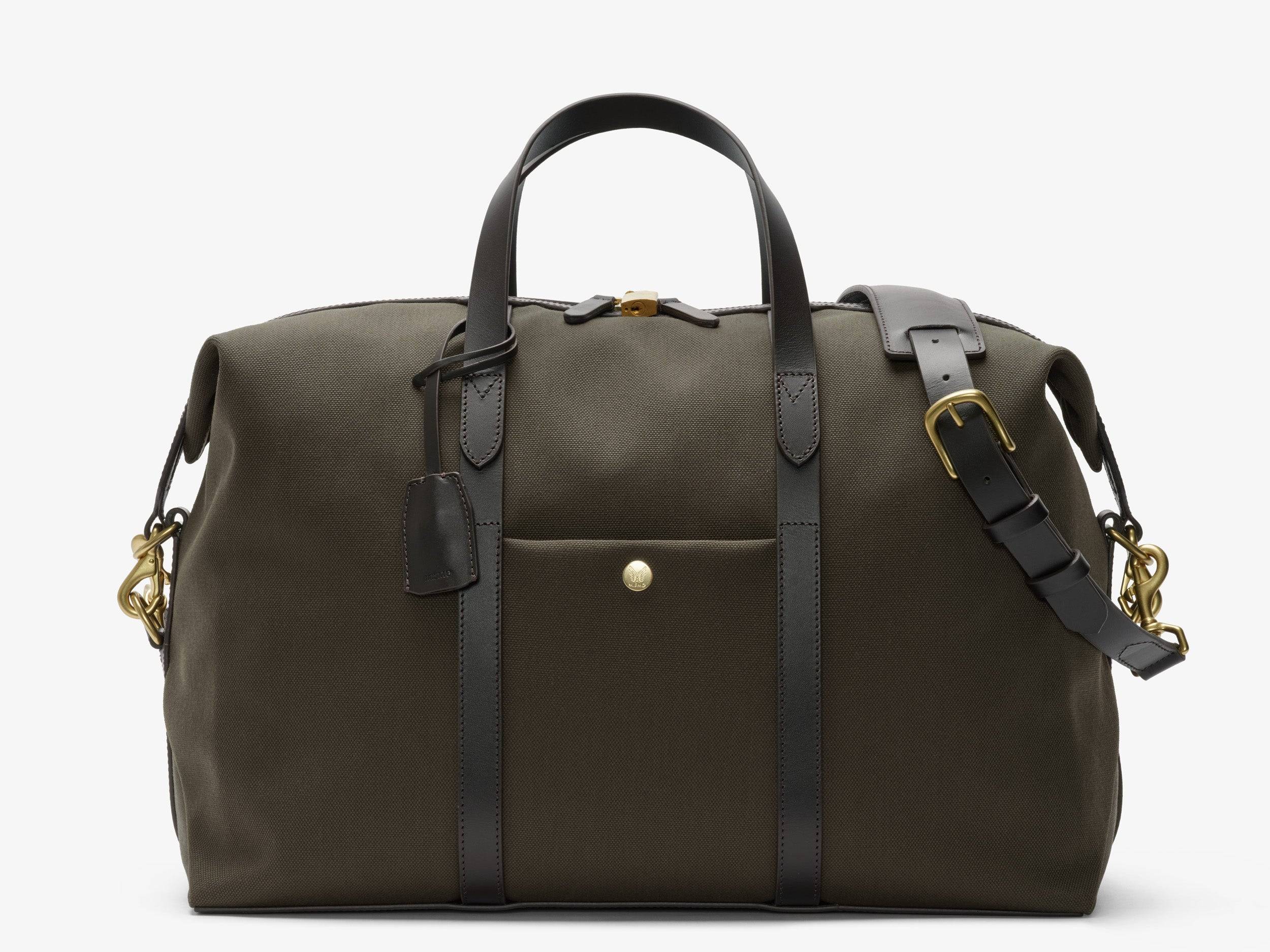 M/S Avail – Army/Dark Brown - 80% cotton & nylon canvas / 20% full-grain bridle leather / Army Canvas / 4202.92