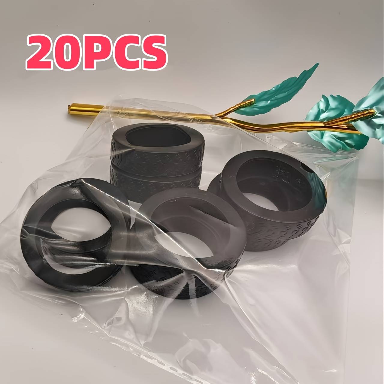 20pcs Luggage Wheel Covers, Noise Reduction & Shock Absorption Suitcase Caster Protectors, Durable Travel Accessories For Office Chairs & , Luggage For Travel
