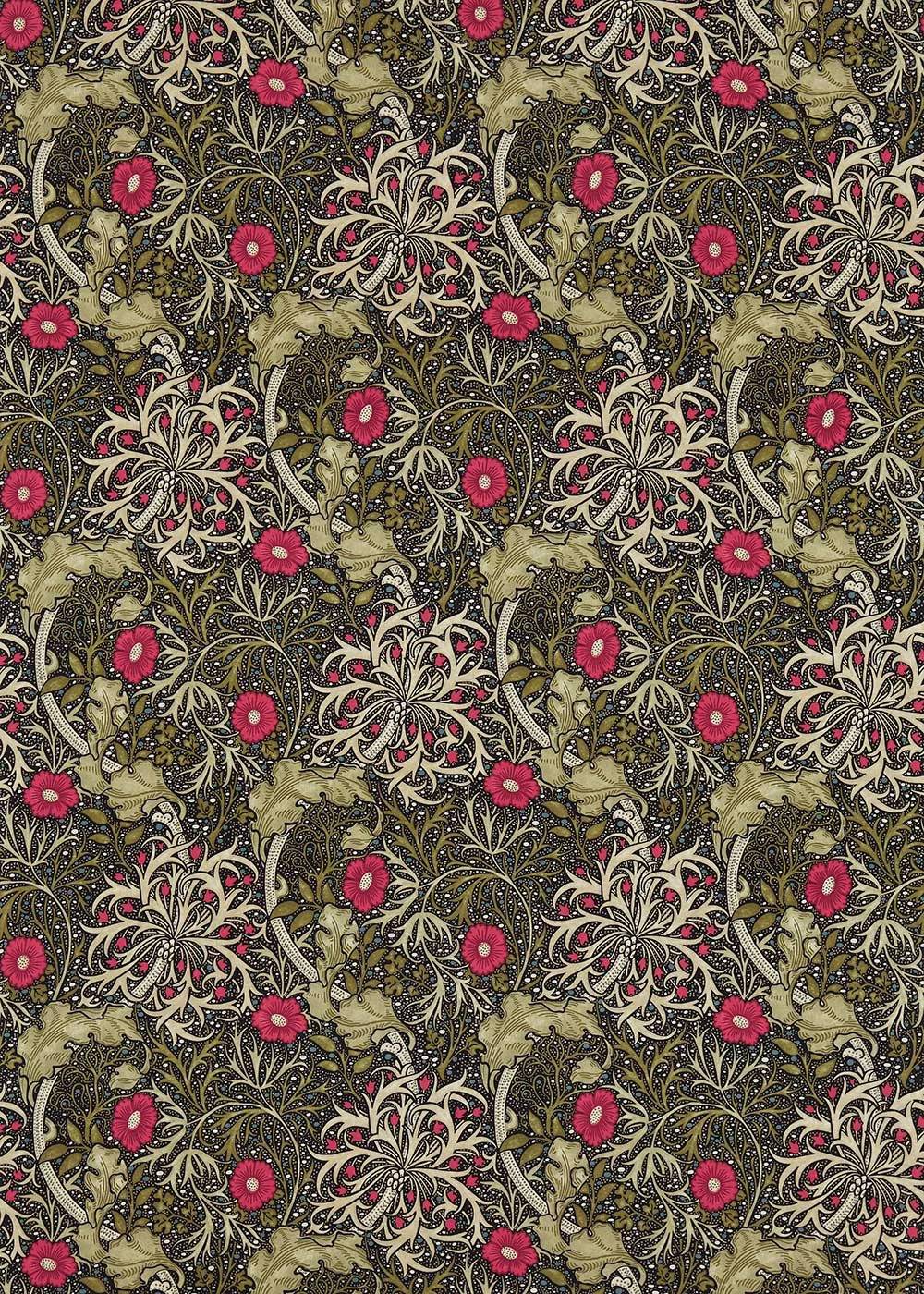 Morris Fabric Seaweed 224471