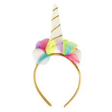 Diadem Unicorn Enhörning, Guld - Den Goda Fen