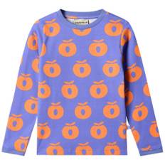 Småfolk Apples Långärmad T-shirt Purple Delight 1-2 Y  Lila  1-2 år  kvinna