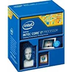 intel Core i7-4770 fyrkärnig skrivbordsprocessor 3,4 GHZ LGA 1150 8 MB cache BX80646I74770 (Renoverad)