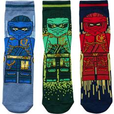 LEGO kidswear/LEGO børnetøj Lwagan 108 3-pack Socks Stl. 26/27 pojkar - Strumpor Från Magasin - Blå (26/27)