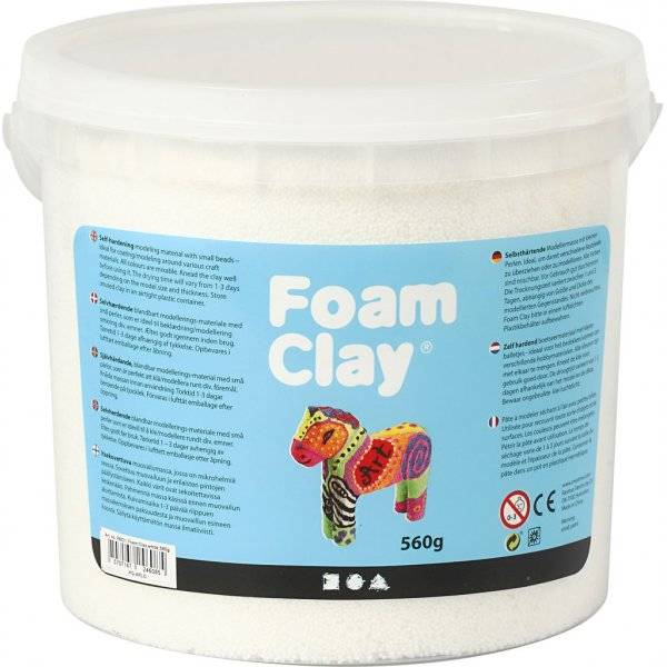 Foam Clay® - vit - 560 g