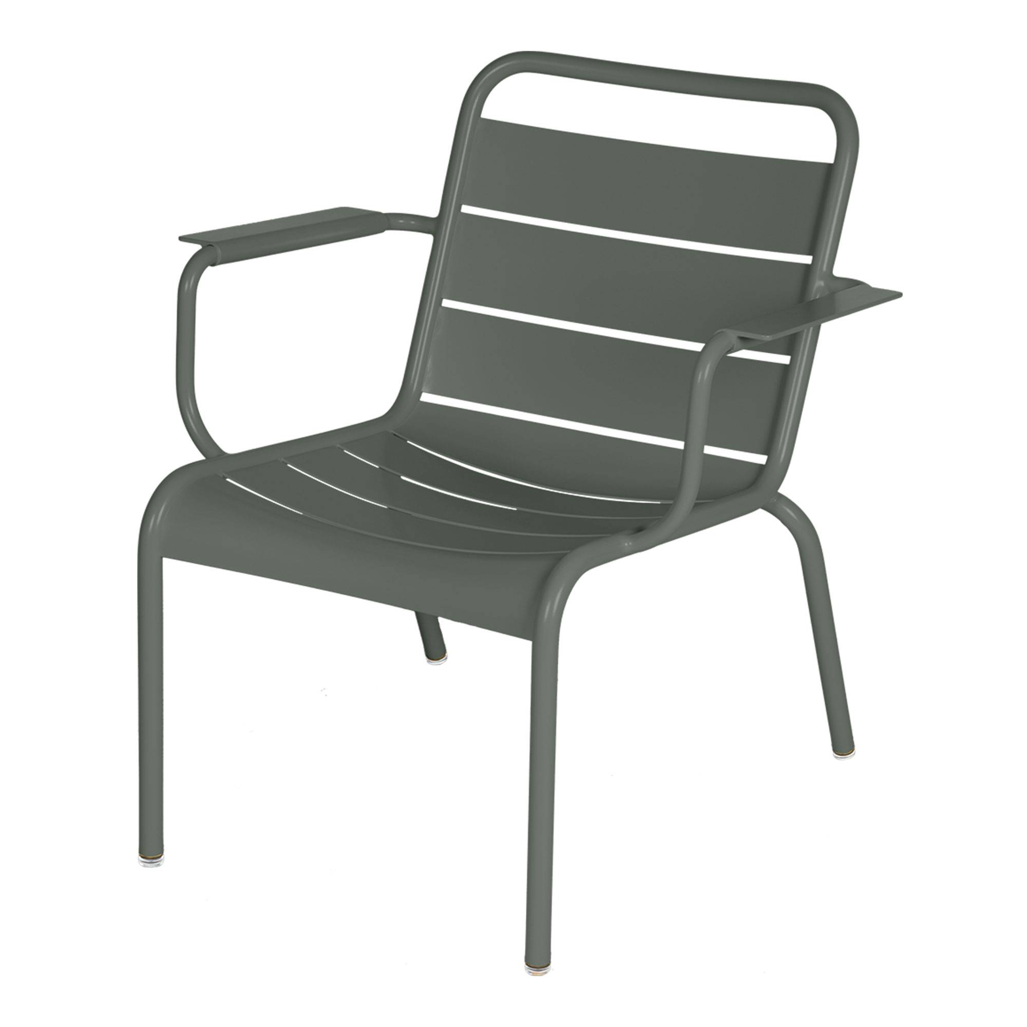 Fermob - Luxembourg Lounge Armchair Rosemary 48 - Utomhusfåtöljer - Frédéric Sofia - Grön - Metall