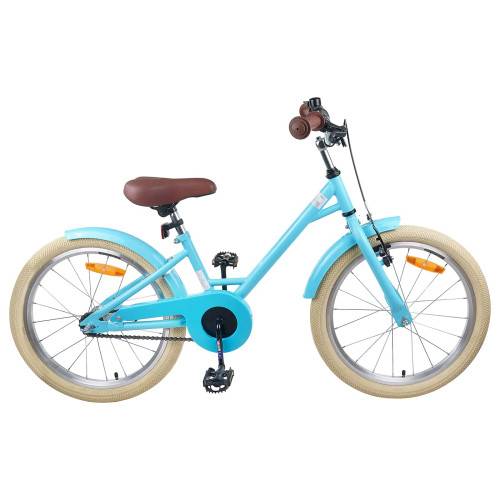 Barncykel 20 Tum för 6-11 år gamla Ljusblå