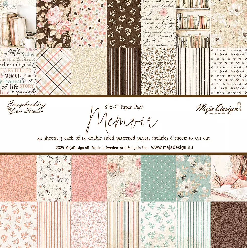 Maja Design Memoir Paper pack 6x6