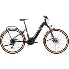 Elcykel Hybrid Rock Machine Crossride E400 B Touring Svart/Silver M 2023