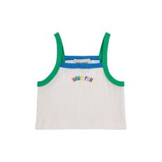 Bobo Choses Have Fun Croppad Linne Offwhite 2-3 Y  Vit  2-3 år  kvinna