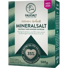 Falksalt Salt Mindre Natrium med Jod 500g