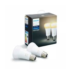Philips Hue LED Standardpære 9,5W(60W) White Ambiance E27 2-Pak