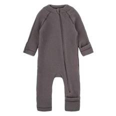 MIKK-LINE Wool Baby Suit |Brown |104