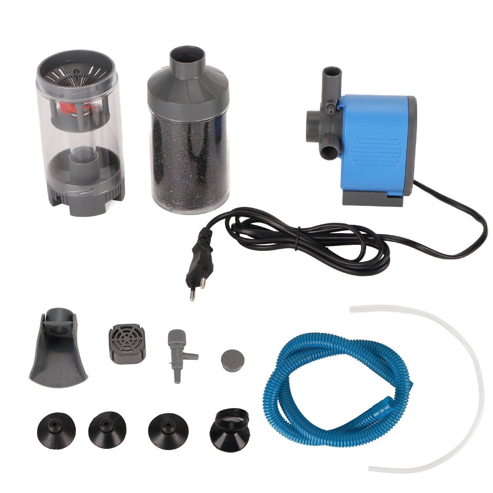 5 i 1 Akvariefilter Stabil Sugkopp 25W Högt Flöde Kraftfull Pump Kanisterfilter Akvarium