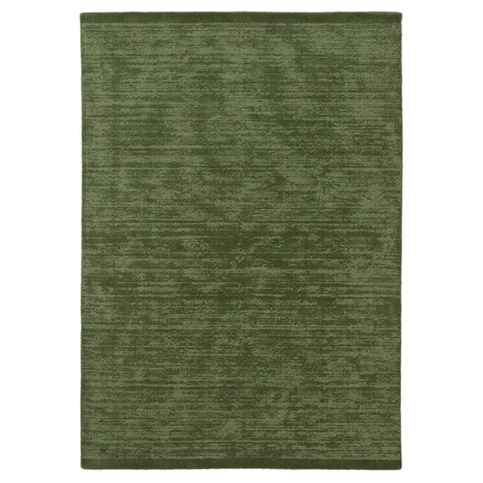 Loke tæppe 250x350 - Støvet grøn.