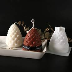3D Pine Kogler Silikone Form til DIY Candle Making Forme Silicium