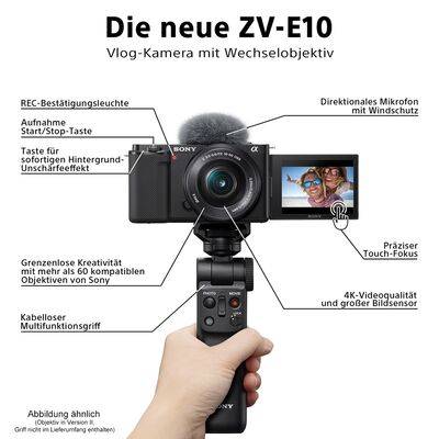 Sony Vlog camera Alpha ZV-E10 + SEL 16-50mm II PZ OSS