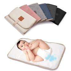 Foldable Baby Diaper Changing Pad Waterproof Newborn Diaper Pad Portable Toddler Changing Table Oxford Baby Diaper Sheet vit