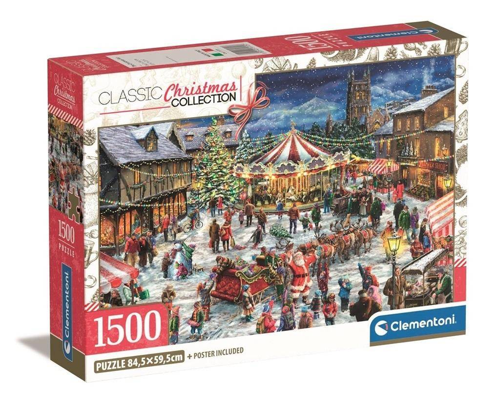 Christmas Fair pussel 1500 bitar Clementoni