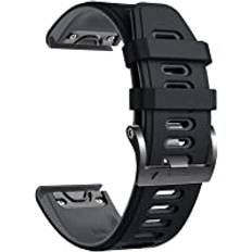 NotoCity för Fenix 5/6/7/5 Plus/6 Pro/7 Pro rem, 22 mm klockarmband för Garmin Epix (Gen 2), Approach S62, Quickfit-rem för Garmin Forerunner 935/945/955/965, Instinkt/2, Quatix 5/6/7, 22 mm, Silikon