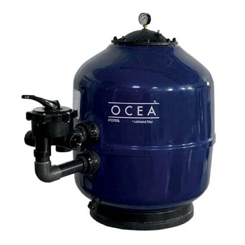 Atecpool Ocea Sandfilter - Sidemonteret - Ø 50 mm, 650 mm, 0,30 m², 15 m3, Sidemonteret