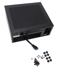 PC Case USB3.0 Ports for ITX Motherboard Mesh Punch PCI Slots Heat Dissipation Tower Gaming