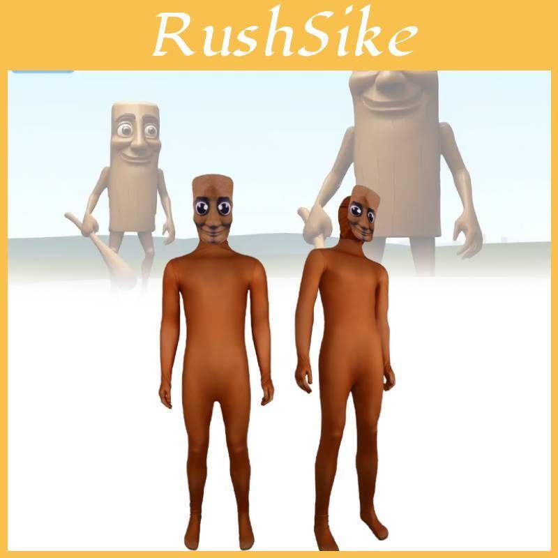 Tung Tung Tung Sahur Populär TV-serie Cosplay-kläder Vardagskläder För Ungdomar 120cm brown