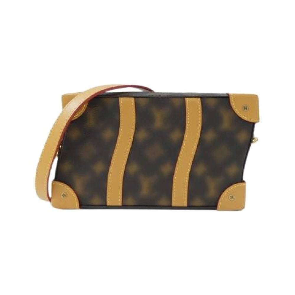 Louis Vuitton Vintage Pre-owned This Is Not Monogram Soft Trunk Skuldertaske - Vintage - Herre - Brun - ONE SIZE - Uld