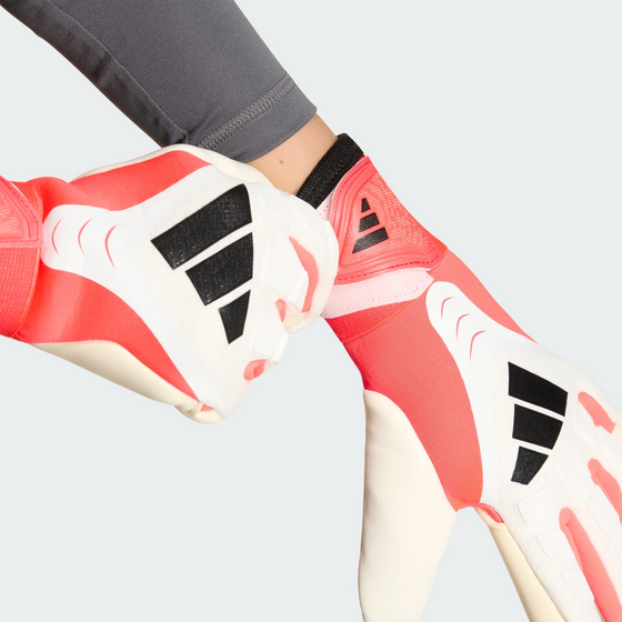 Adidas Adidas Predator Goalkeeper Glove Pro Junior Målvakt White / Lucid RED / Black - 5.5