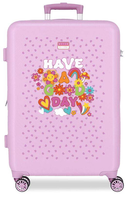 Movom Good Day ABS trolley suitcase 65cm