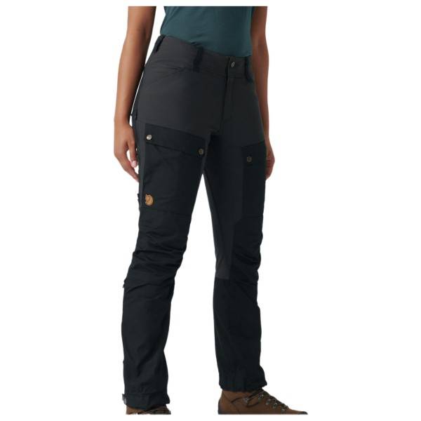Fjällräven Women's Keb Trousers Trekking bukser Damer størrelse 44 - Short farve sort
