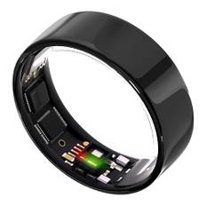 ULTRAHUMAN Ring AIR - No App Subscription - Smart Ring - Size First with Sizing Kit - Track Sleep, Workouts, HR, HRV - Up to 6 Days Battery (Size 8)