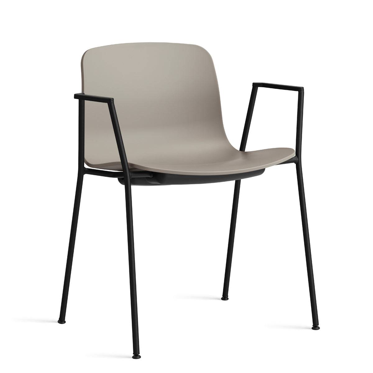 HAY About A Chair - AAC 18 - Sort Stel - Hunter