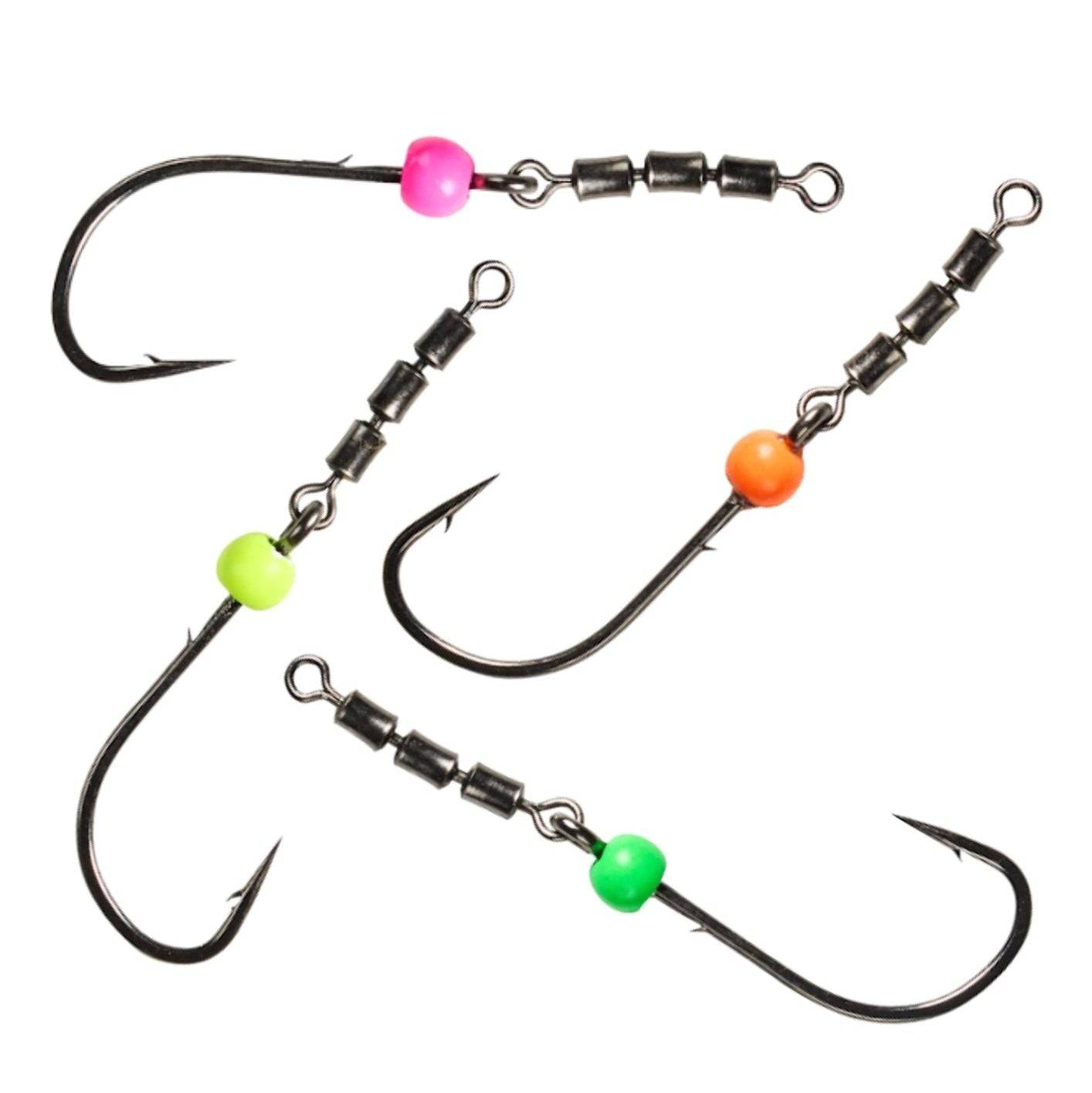 SFG Trout Hooks Tungsten Med Swivel - Str. 2.