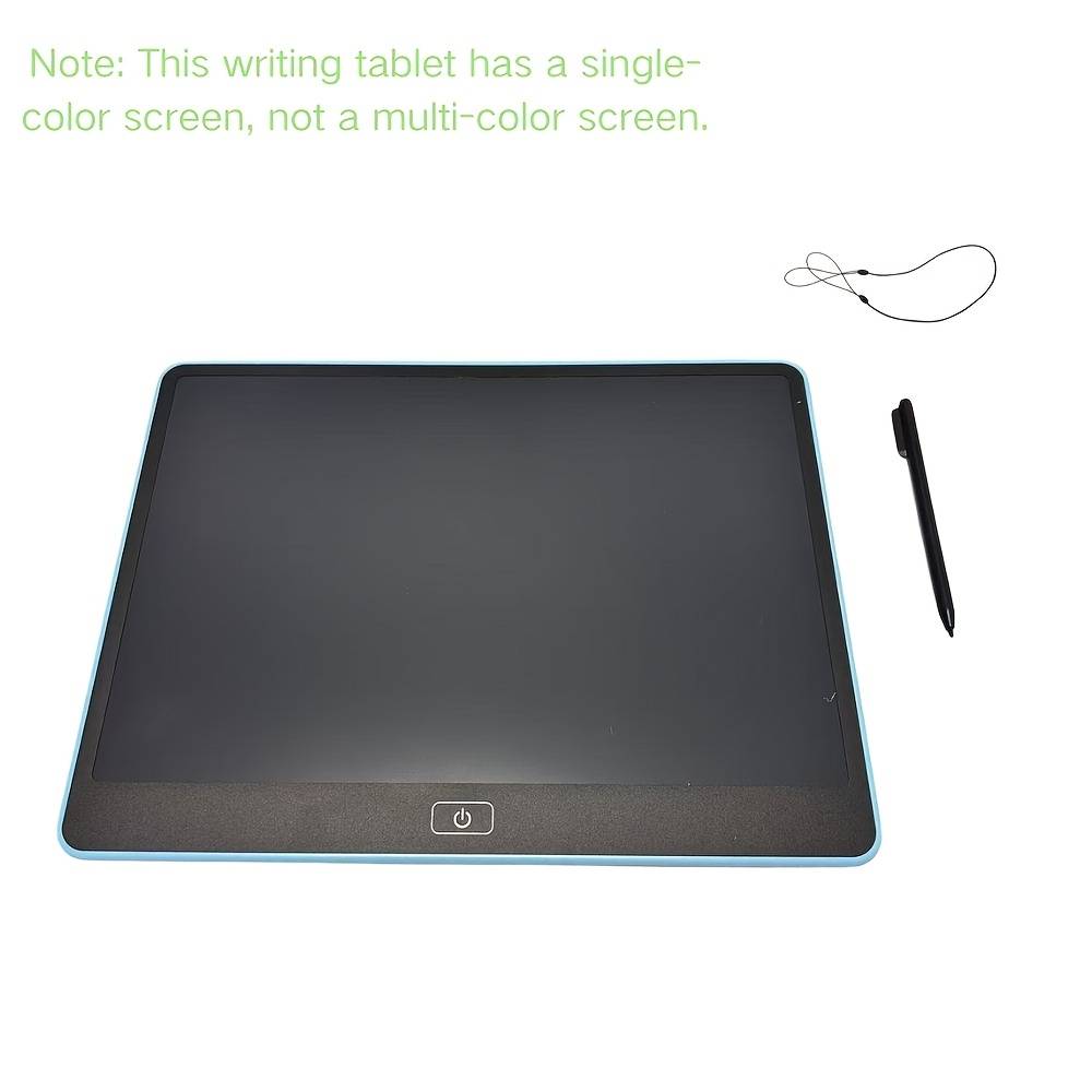 TEMU 16inch/41cm Lcd Writing Drawing Tablet, Single Color, Educational Birthday Gift, Christmas And Halloween Gift Carnival