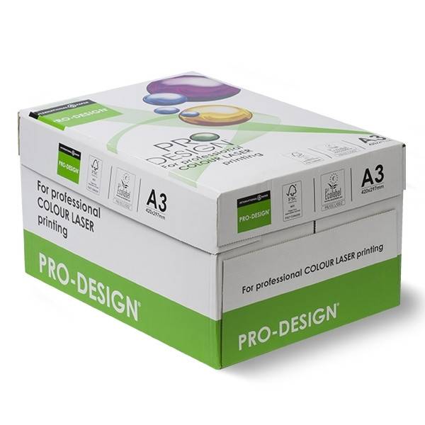 Kopieringspapper A3 120g | Pro-Design | 1,500 ark [20kg]