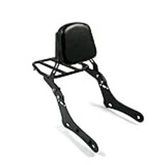 YDEMST Motorcykel För K&awasaki För Vulcan 650 S EN650 VN650 S650 EN650D För Vulcan S 650 2015-2023 Löstagbart Sissy Bar Bagageställ Ryggstöd