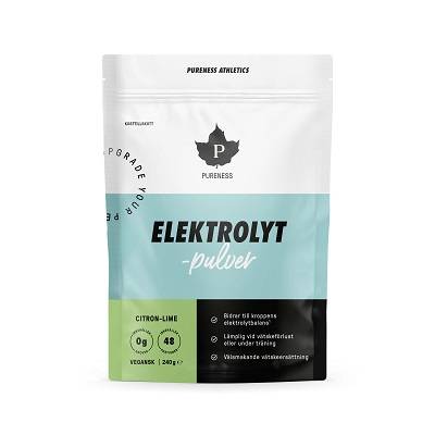 Elektrolytpulver Citron Lime 240g  Pureness