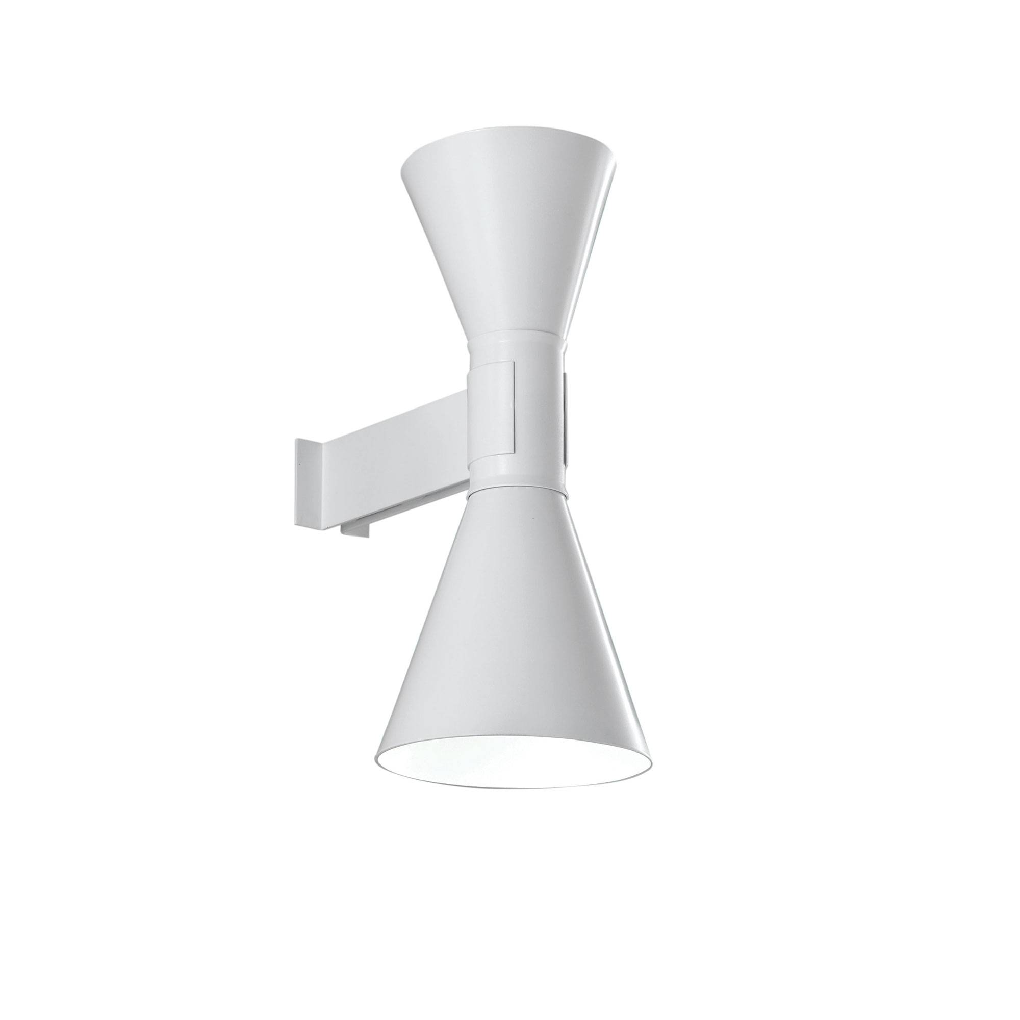 Nemo Lighting - Applique De Marseille White Wash - Væglamper - Le Corbusier - Hvid - Metal