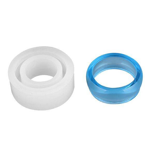 Transparente DIY Ring Silikonformen