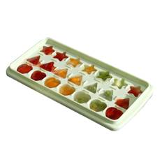 Homemade Ice Cube Molds Creative Shapes Ice Tray Plastic Ice Making Box for Home Green grön